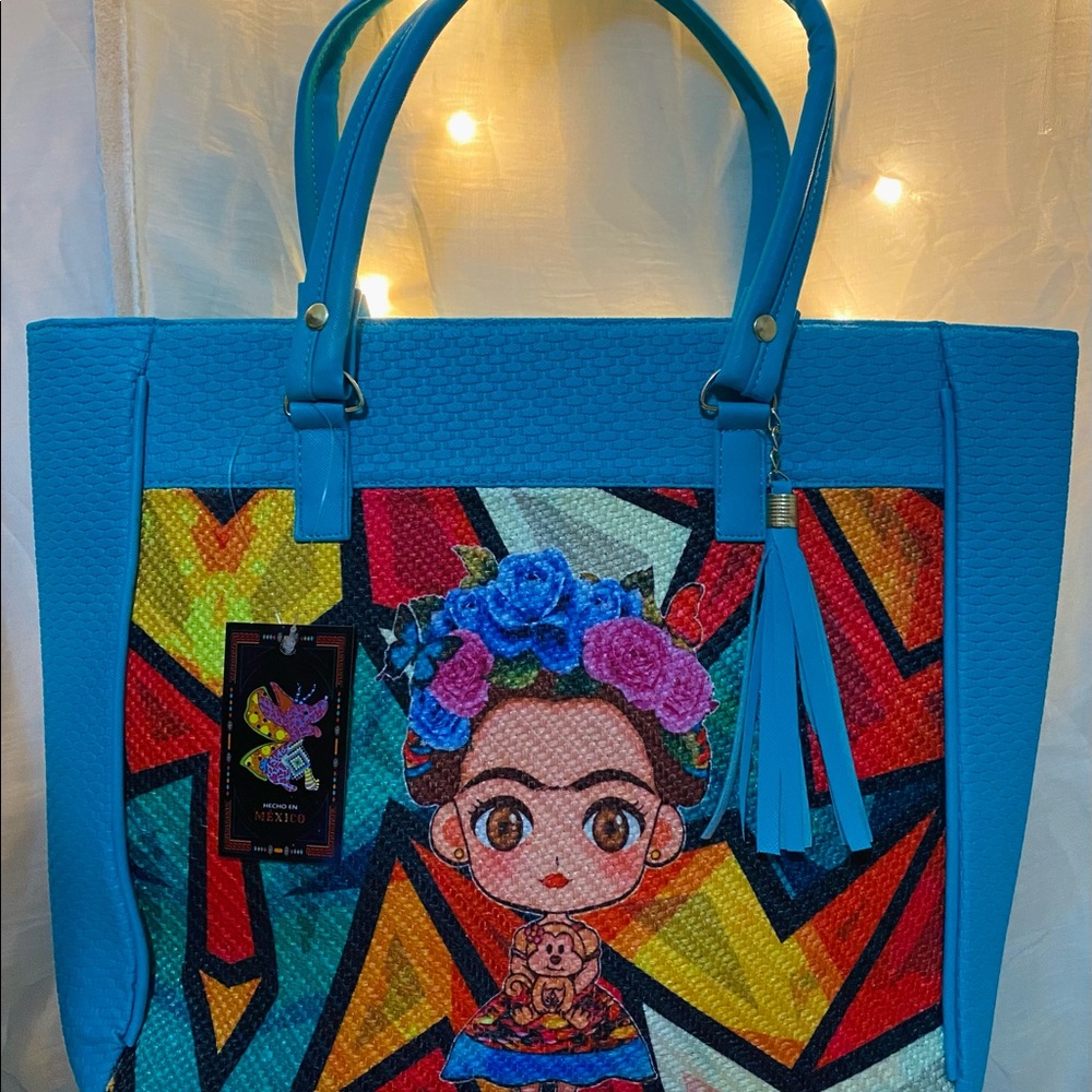 Frida Khalo purse, Made in Mexico